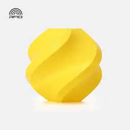 Пластик для 3D друку Bambu Lab PETG Basic Жовтий (Yellow, 30402), філамент 1.75 мм, 1 кг, без котушки