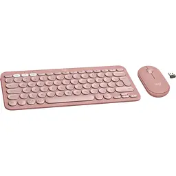 Комплект (клавіатура + миша) Logitech Pebble 2 Combo Rose (920-012241) UA [141508] - мініатюра 2