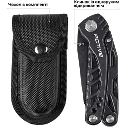 Мультитул Active Handy Tool Black - мініатюра 8