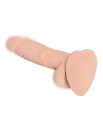 Реалістичний фалоімітатор Strap-On-Me SOFT REALISTIC DILDO Vanilla Size S Strap-on-me SO4518 92863