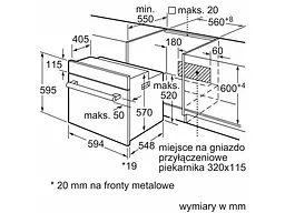Духовка електрична Bosch HBF153BB0 - мініатюра 8