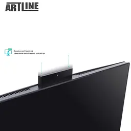 Моноблок Artline Home G43 23.8 FullHD IPS, Intel U5-225, 32 GB, 1 TB, Intel HD, DOS (G43v63) - мініатюра 10