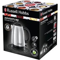 Електрочайник Russell Hobbs 23912-70 Adventure сріблястий 1.7 л (23655016001) - мініатюра 2