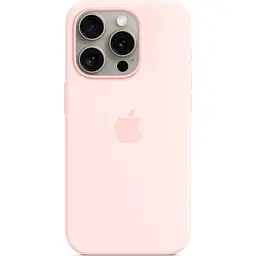 Чохол Apple Silicone Case with MagSafe для iPhone 15 Pro Light Pink (MT1F3ZM/A) [92954]