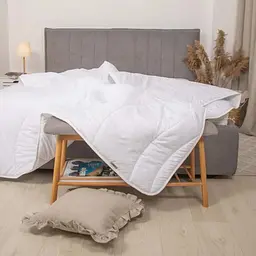 Ковдра євро силіконова Viluta Relax Light 21375 200x220 см біла - мініатюра 5