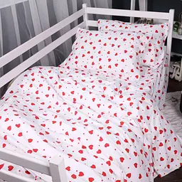 Постільна білизна MirSon 015 Love Фланель 2 x 160 x 220 Сімейний Євро (2200009652660) - мініатюра 3