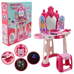 Ігровий набір Трюмо Dressing Table 1195 з аксесуарами, світло, музика - мініатюра 2
