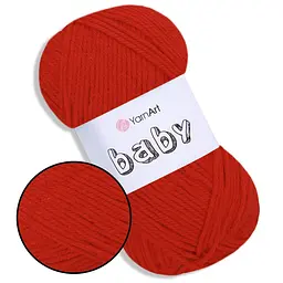 Пряжа для іграшок Baby YA150-50 акрил, 50 грам, 150 м, в асортименті - мініатюра 3