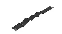 Металевий ремінець Watchbands Milanese Loop Samsung Gear S3 Samsung Galaxy Watch 46mm Silver - чорний (WB004METALBLACK) - мініатюра 4