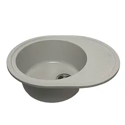Кухонна мийка Adamant VAST Old-Stone 610x495x200 мм, з крилом 61 см - мініатюра 2