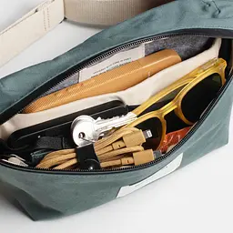 Сумка Native Union W.F.A Crossbody Pouch Slate Green (CROS-POUCH-GRN) зелена - мініатюра 5
