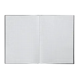 Канцелярська книга Buromax А4 OPTIMAL 200 аркушів, клітинка, чорний (BM.24419104-01) - мініатюра 2