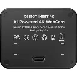 Веб-камера OBSBOT Meet 4K Black OBSBOT-MEET4K [144907] - мініатюра 8