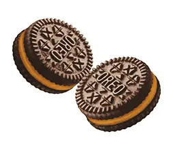Печиво Oreo Mini Sea Salt Caramel Sandwich Biscuits Eggy Party 120г - мініатюра 3