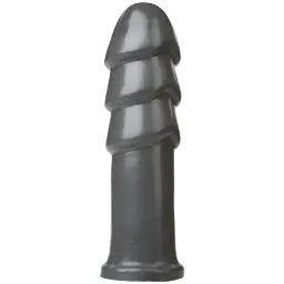 Фалоімітатор для фістингу Doc Johnson American Bombshell B-10 Warhead Gun Metal, діаметр 6,9 см