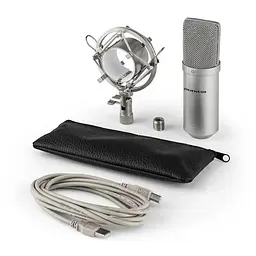 Конденсаторний мікрофон Auna MIC-900S-LED USB (10028787) - мініатюра 5