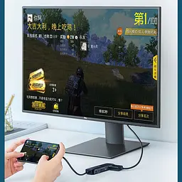 Перехідник Ugreen USB 2.0 Type-C VGA V1.2 /HDMI V2.0b/DP V1.2a CM260 Чорний - мініатюра 5