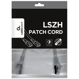 Патч-корд 0.25м S/FTP Cat 6A CU LSZH gray Cablexpert (PP6A-LSZHCU-0.25M) - мініатюра 4