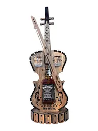 Сувенірна скрипка Джек Деніелс з чарками Подарунок Jack Daniel's Tennessee - мініатюра 6