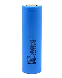 Акумулятор 21700 Samsung INR21700-50E 5000 mAh (Синій) - мініатюра 2