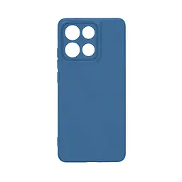 Чехол ArmorStandart ICON для Motorola G86 Power 5G с защитой камеры, темно-синий (ARM87036)