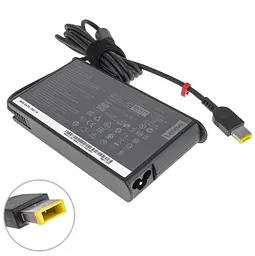Блок живлення для ноутбука Lenovo 20V, 8.5A, 170W, SLIM, USB+pin (Square 5 Pin DC Plug), black (5A10J75115) (без кабелю!)