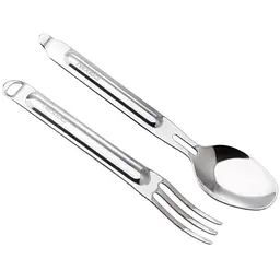 Набір посуду NexTool Outdoor Stainless Steel Fork Gray