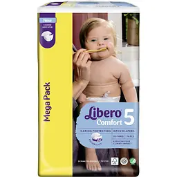 Підгузки Libero Comfort 5 (10-14 кг), 76 шт. (84014) - мініатюра 2