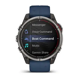 Морський GPS смартгодинник quatix 8 47mm AMOLED Sapphire - мініатюра 3