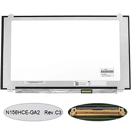 Матриця 15.6 N156HCE-GA2 Rev C3 (1920*1080 40pin(eDP IPS 144HZ 300cd/m2 72% NTSC) LED SLIM(вертикальные ушки) матова