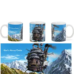 Кухоль GeekLand Ходячий Замок Хаула Howls Moving Castle 330 мл білий - мініатюра 3