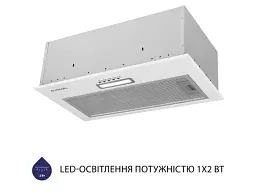 Витяжка Minola HBI 5614 WH 1000 LED - мініатюра 3