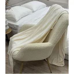Покривало Ecotton Coconut Milk 150х220 см молочний (24916) - мініатюра 3