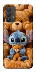 TPU чохол Demsky Stitch teddy bears для Samsung Galaxy A32 (A326B) 5G