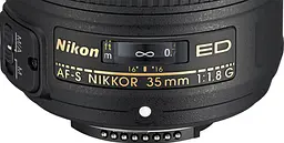 Об'єктив Nikon AF-S Nikkor 35mm f/1.8G ED [JAA137DA] [87470] - мініатюра 4