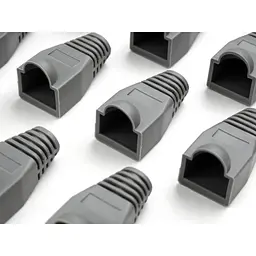 Ковпачок конектора Vinga RJ45 100 pcs grey (VCPSLGR) - мініатюра 3