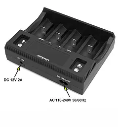 Зарядний пристрій LiitoKala Lii-D4XL для акумуляторів АА, ААА, 18650, 21700, 26650, 32700 Li-ion, Ni-MH, Ni-Cd, LiFePO4, Крона 9В (19420) - мініатюра 3