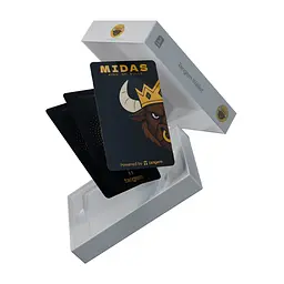 Криптогаманець Tangem Wallet 2.0 Midas — набір з 3 карток (TG-MIDAS) - мініатюра 2