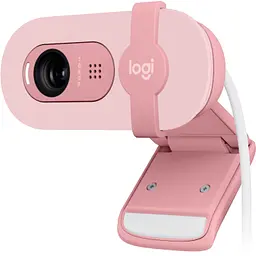 Веб-камера Logitech BRIO 100 Rose (960-001623) [96684] - мініатюра 2