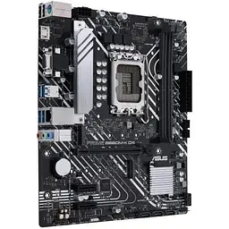 Материнська плата Asus Prime LGA1700, B660M-K D4, B660, 2xDDR4, Int.Video(CPU), 4xSATA3, 2xM.2, 1xPCI-E 16x 4.0, 2xPCI-E 1x 3.0, ALC997, GLan, 5xUSB3.2/4xUSB2.0, VGA/HDMI, MicroATX - мініатюра 3