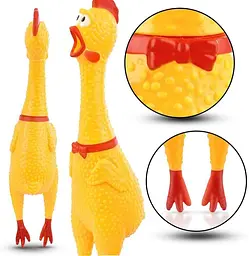 Іграшка для жування Squeeze Chicken для собак - мініатюра 3