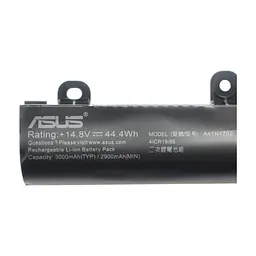 Акумулятор до ноутбука ASUS PU1440 A41N1702, 3000mAh (44.4Wh), 4cell, 14.8V, Li-ion (A47813) - мініатюра 2