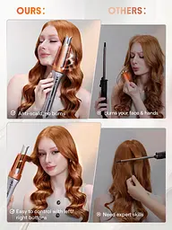 Автоматична керамічна плойка для волосся Sheglam Hair Auto Curler (32 mm) - мініатюра 2