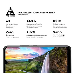 Захисне скло на ZTE Blade L220 з олеофобним покриттям, Pro, повне проклеювання, антистатичний і пиловідштовхуючий шар, 9H, самоклеючеся, 2.5D, на весь екран, антистатичний клей, ArmorStandart (ARM68890) - мініатюра 5
