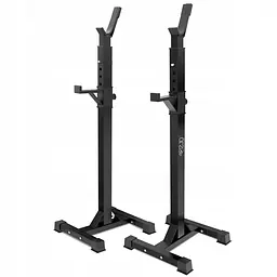 Стійки під штангу 4FIZJO регульовані, зі страховкою Black (P-5905973402651)