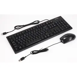 Клавіатура+миша A4tech KR-8372 (Black) - мініатюра 3