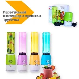 Блендер Shake’n take для смузі портативний контейнер із кришкою трубочка салатовий (lp-90830_405) - мініатюра 2