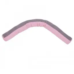 Подушка Верес для кормления Comfort Long Velour taupe-rose 170x52 (302.01.4) - миниатюра 6