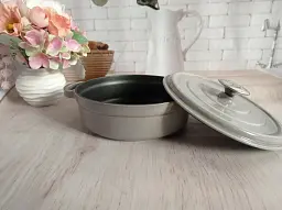 Сотейник чавунний O.M.S. Collection 3365-28 4 л Grey - мініатюра 5