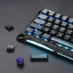Клавіатура GravaStar Mercury V60 Pro 60 keys UFO Magnetic Gaming 8K USB-A RGB Crystal Rose (GSV60PRO_CF_BLK) - мініатюра 5